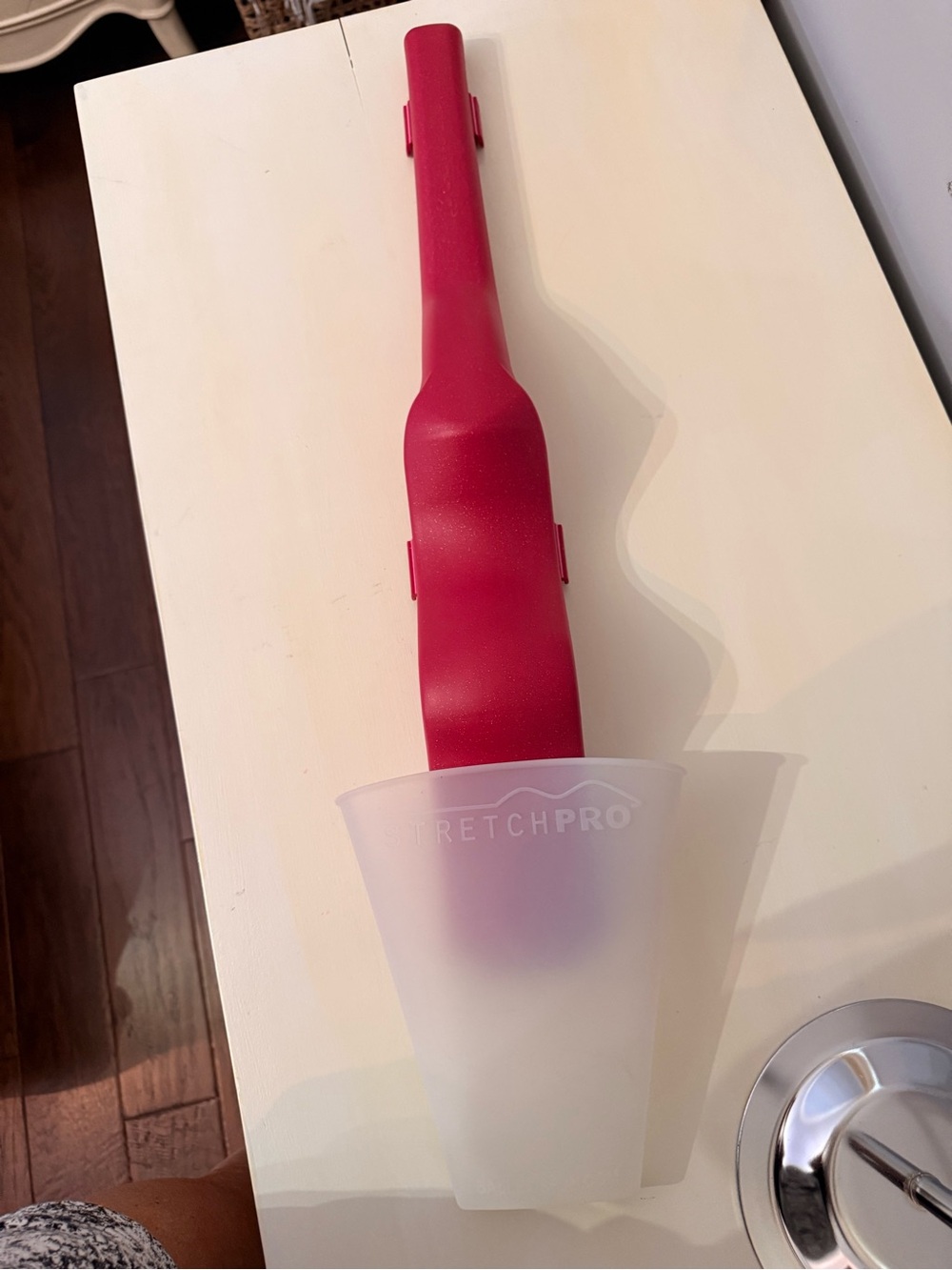 Stretch Pro Foot Arch Stretcher and silicone sleeve for dancers